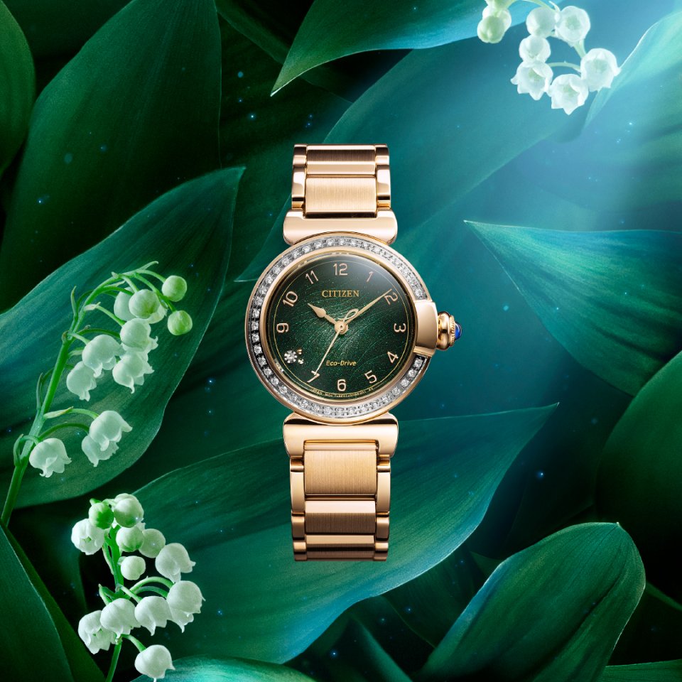 CITIZEN L』より スズランをモチーフにしたシリーズからミニサイズが