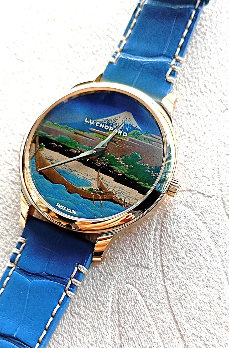 ショパール「L.U.C XP 漆 浮世絵」 “Inspirations from Japan