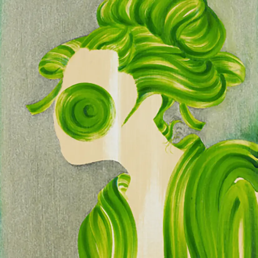 グリーン by 木原 千春 | 現代アートの販売・通販 | ArtSticker