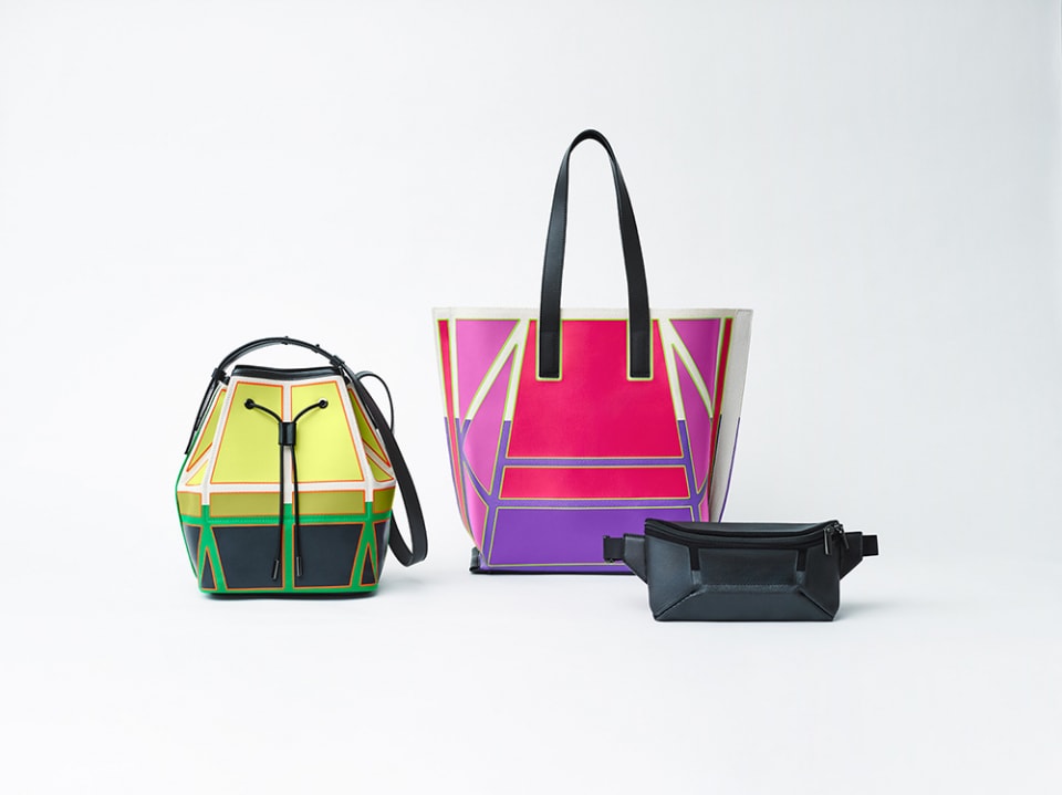 GOOD GOODS ISSEY MIYAKEの新作バッグ！グラフィカルな“地層プリント