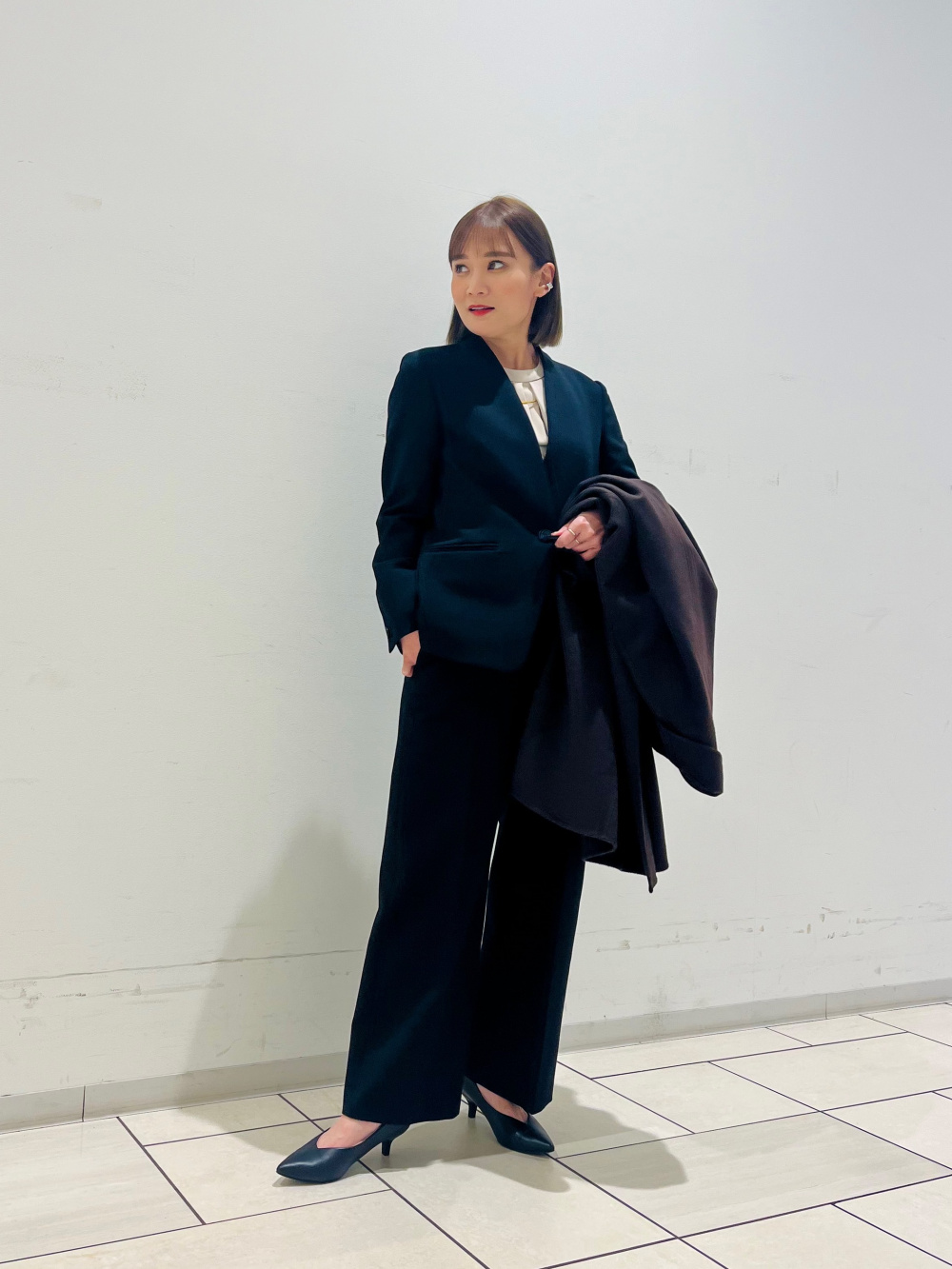 2024年モデル ウォームリザーブカラーレスジャケット、テーパード