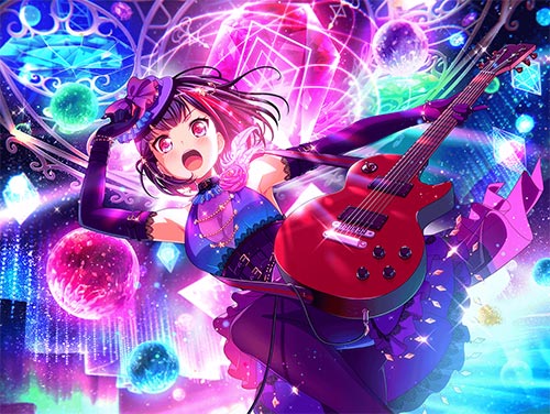 バンドリ！ガルパ】[等身大の夜空]美竹蘭のスキルとイラスト | AppMedia