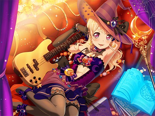 バンドリ！ガルパ】[アイドル・ウィッチ]白鷺千聖のスキルとイラスト