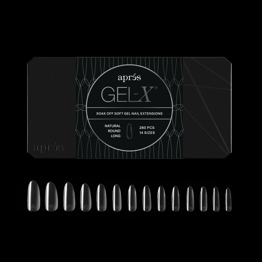 Gel-X® ナチュラル ラウンド ロング (280pcs) – Aprés Nail - Japan