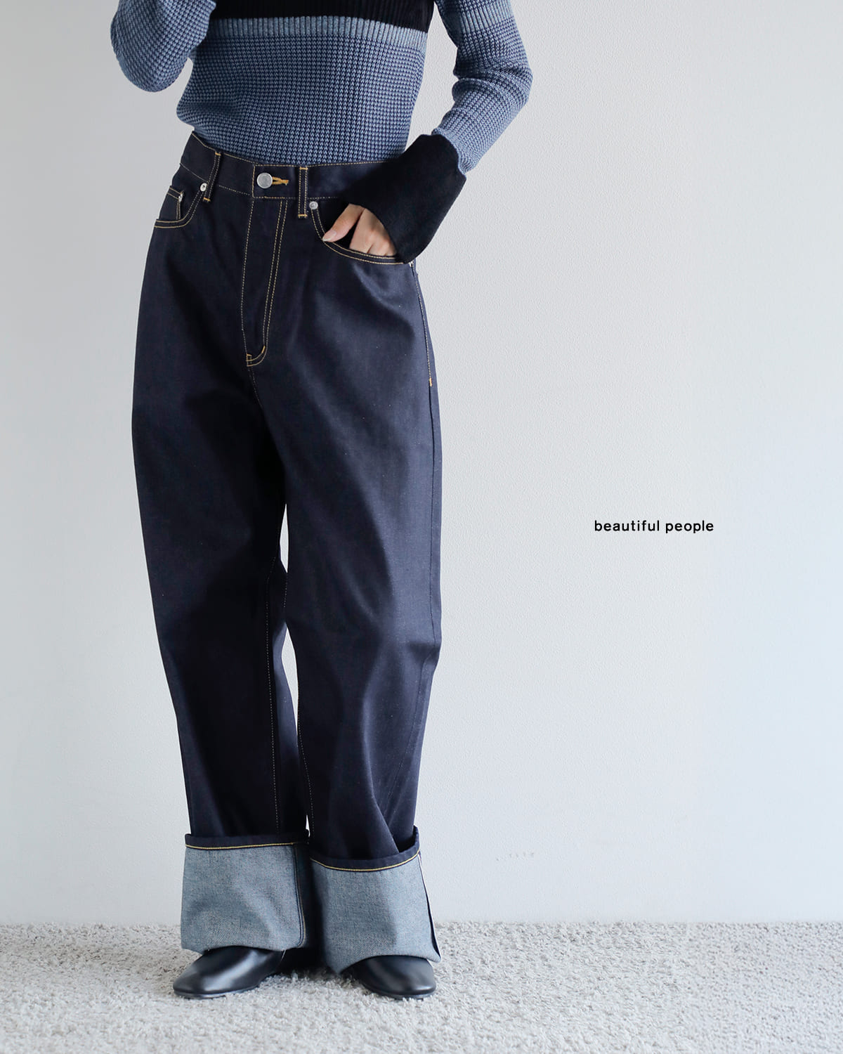 40%OFF】beautiful people ビューティフルピープル セルビッチ ワイド