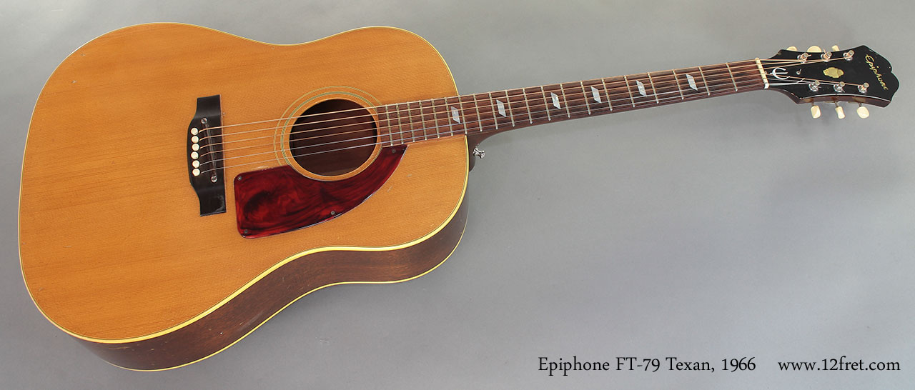 1966 Epiphone FT-79 Texan | archive.12fret.com