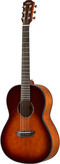 クラシックギターを一回り小さくした抱え心地の良いボディシェイプの