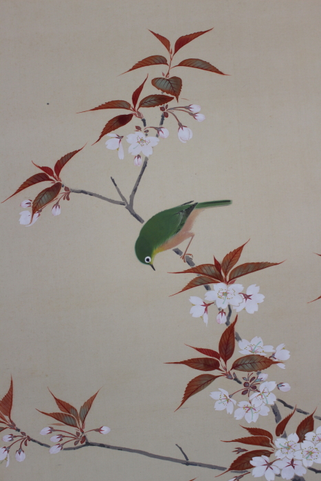 桜花小禽図 – 京都室町御池の美術商村山