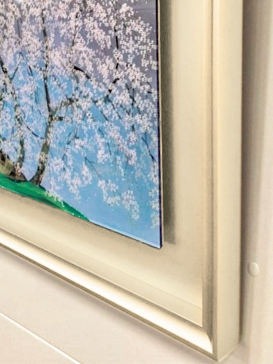 中島千波『 石部の櫻』 | 特殊美術印刷 | 日経アート