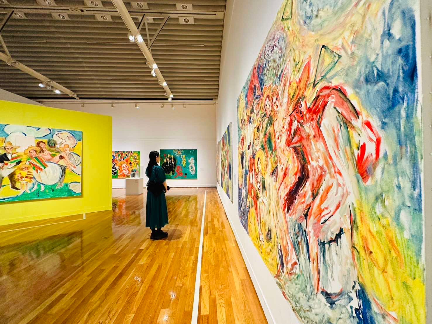 ナカムラクニオと菊池麻衣子のアートさんぽ】「横尾忠則 連画の河展