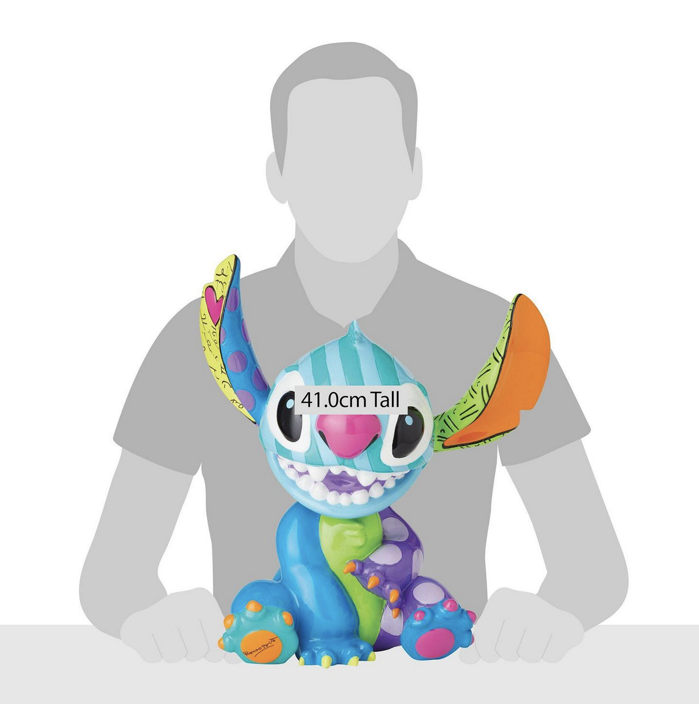 Romero Britto Disney Stitch Figurine 14