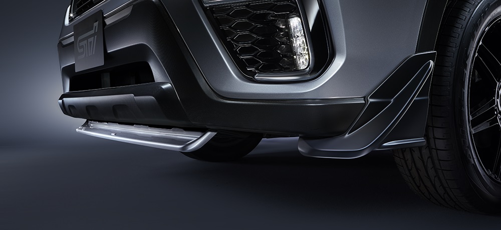 フォレスター・SK STIフロントリップスポイラー（シルバー） が