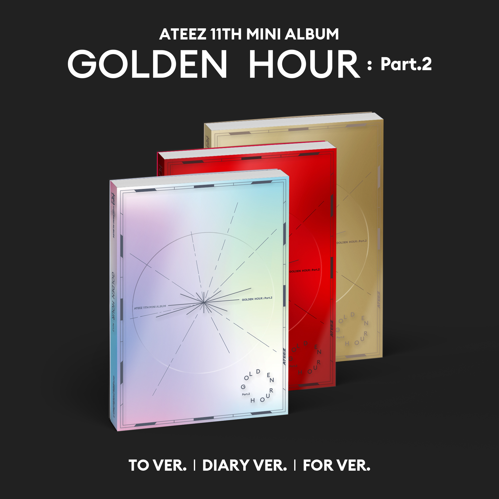 ATEEZ - [GOLDEN HOUR : Part.2] 日本公式輸入盤販売決定！(※11/11追記