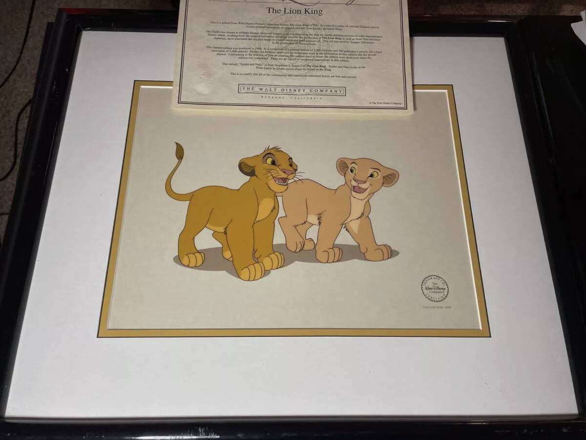 2026年最新】Yahoo!オークション -ライオンキング セル画の中古品