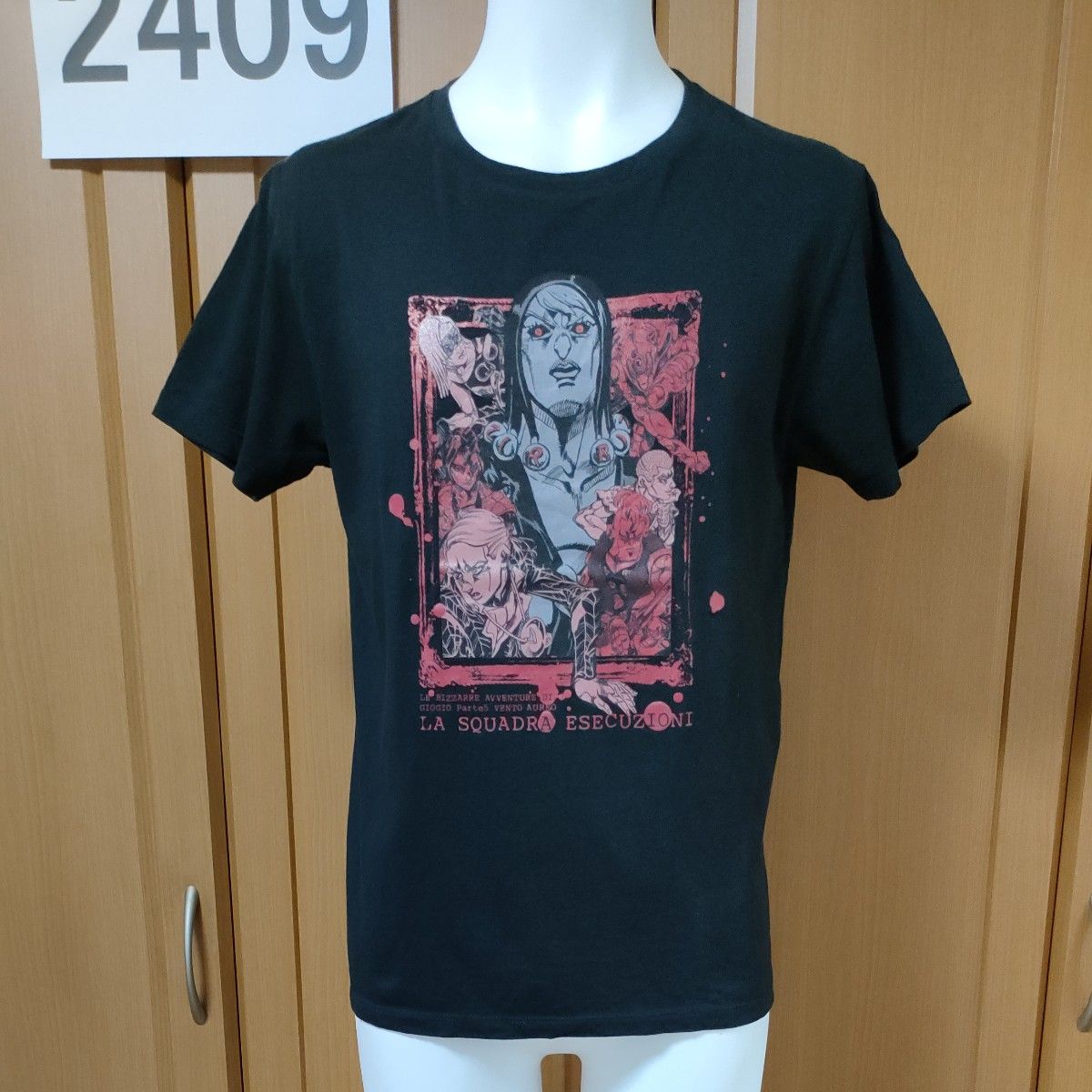 新品】リゾット・ネエロ スカジャン ジョジョ 黄金の風 暗殺チーム M