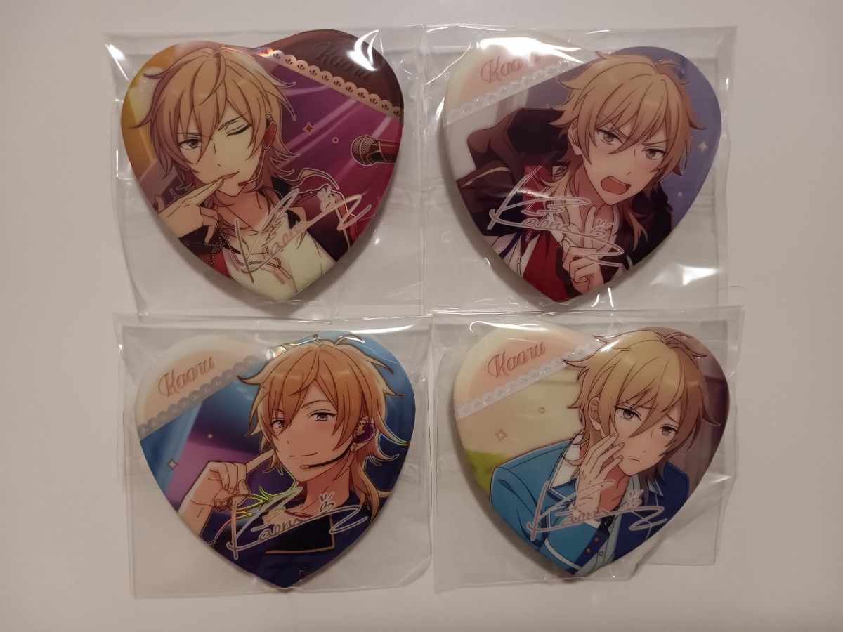 あんスタ 深海奏汰 甜心 ハート 缶バッジ バレンタイン 中国 VD