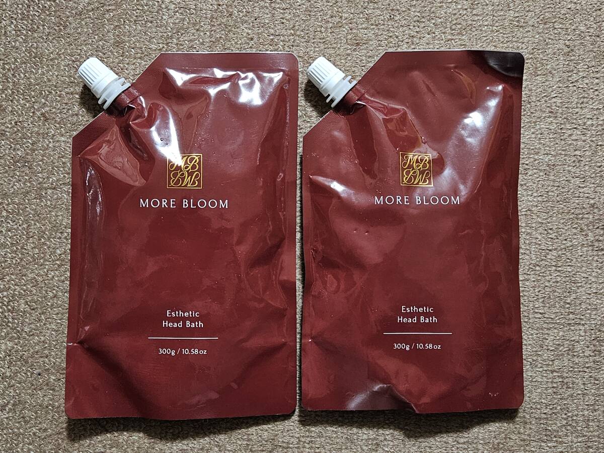 8【2本セット】MORE BLOOM エステヘッドバス シャンプー 新品未使用品