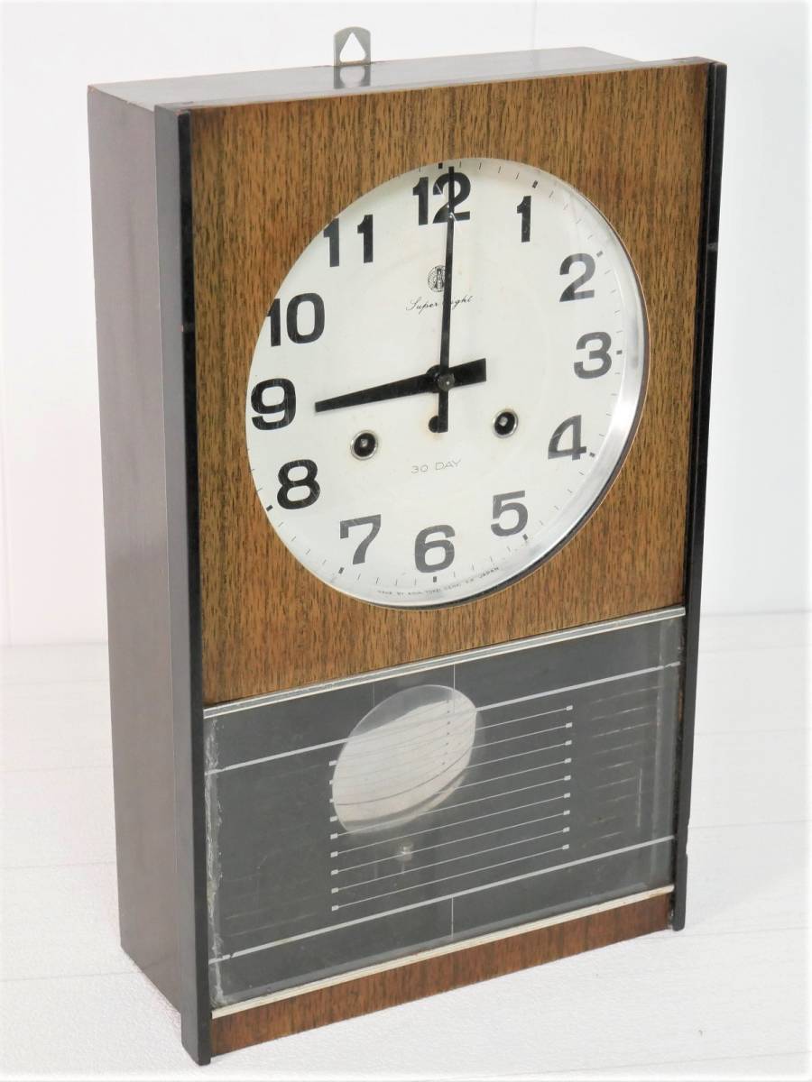 Yahoo!オークション -「柱時計 振り子 ゼンマイ 30日」の落札相場