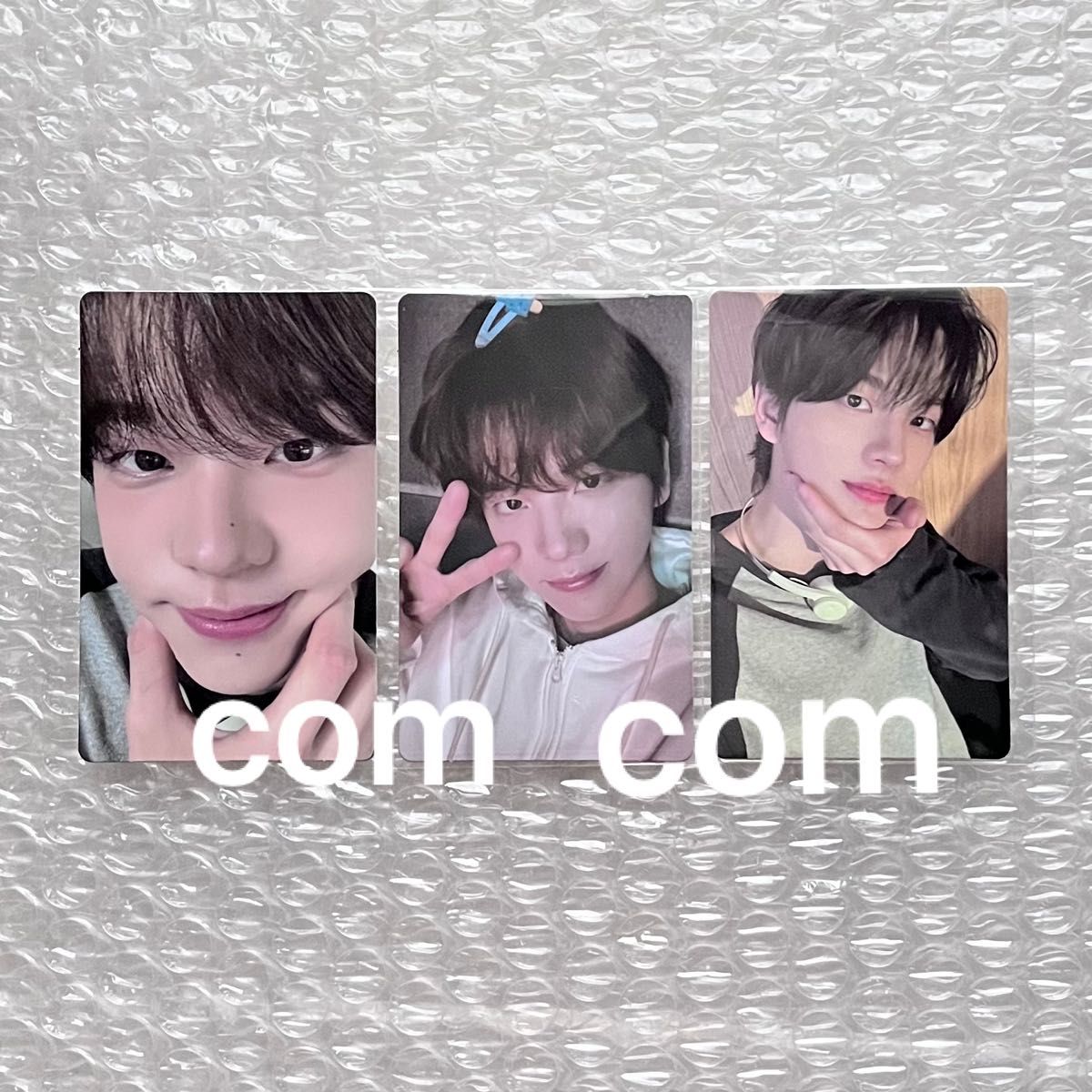 シニュ ハンジン TWS はじめまして トレカ weverse 封入 ユニット