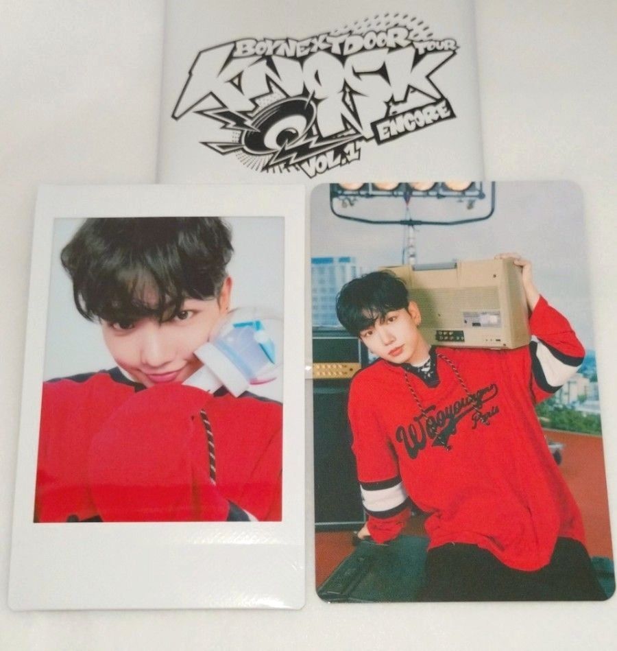 テサン BOYNEXTDOOR 'KNOCK ON Vol 1' ENCORE IN JAPAN インスタント