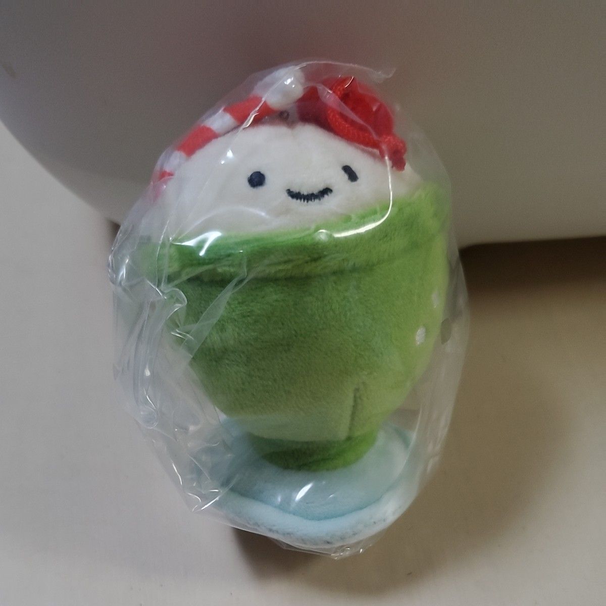 にっこりーノ 玉入れポン 純喫茶のぬいぐるみ クリームソーダ 天使仕様