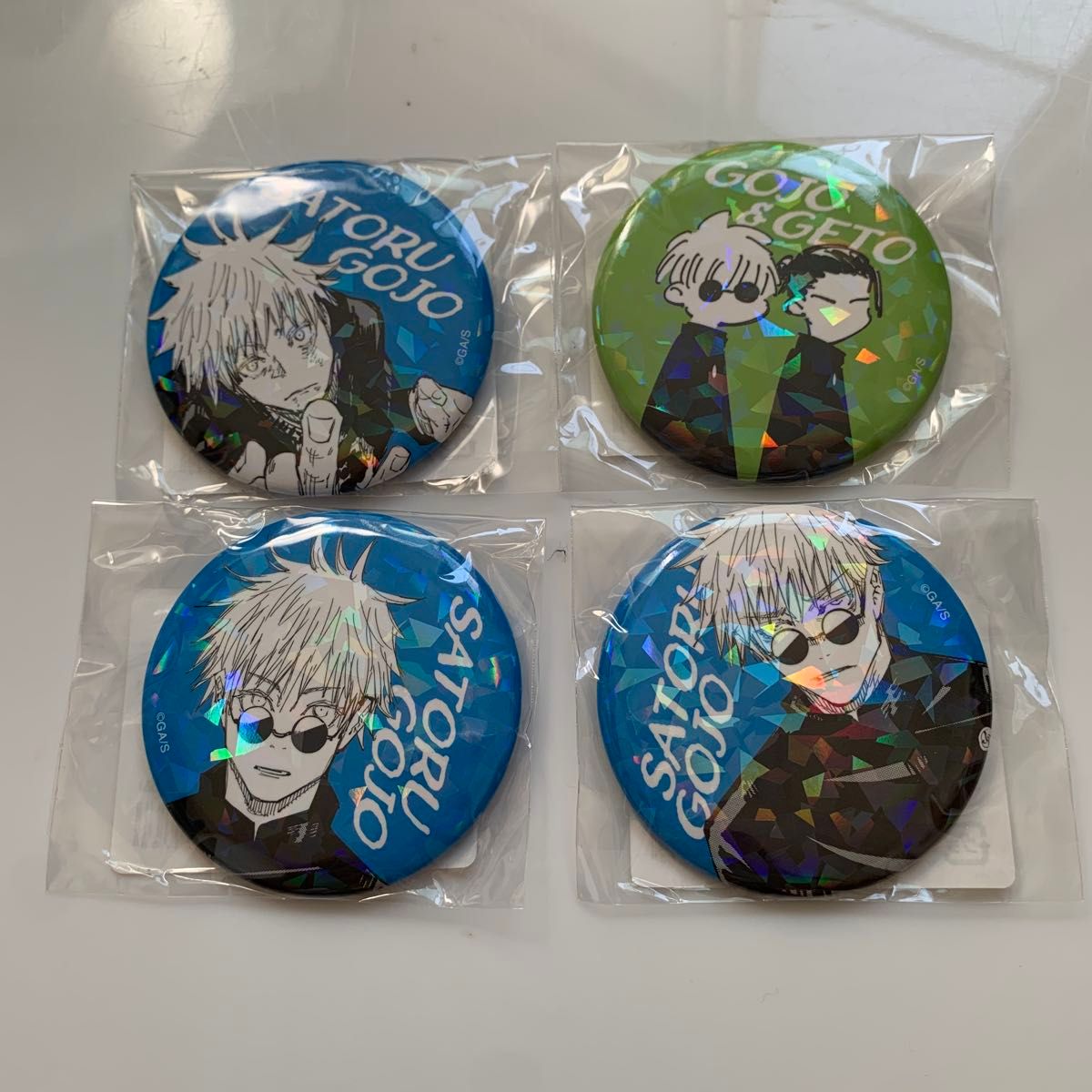 呪術廻戦 ジャンプショップ JUMP SHOP 缶バッジ4個セット EMOTIONS