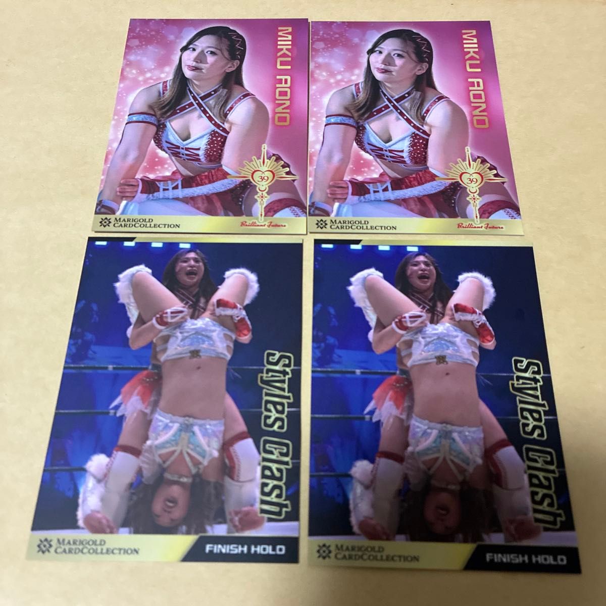 女子プロレス マリーゴールド MARIGOLD トレカ トレーディングカード