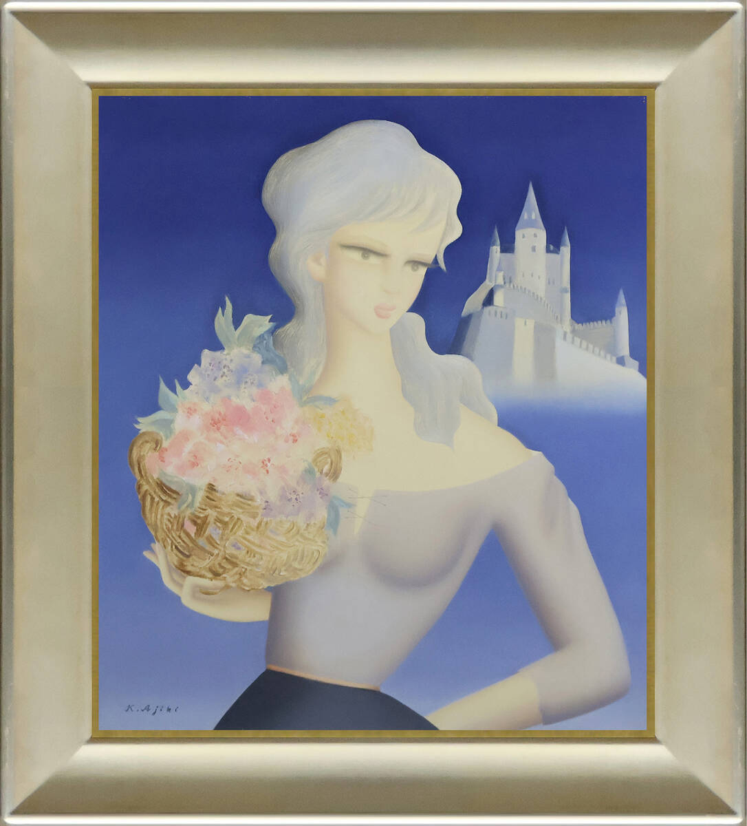 Yahoo!オークション -「安食一雄」(絵画) (美術品)の落札相場・落札価格