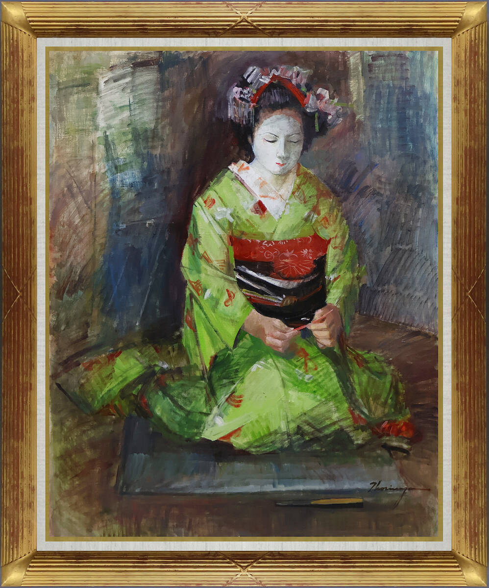 Yahoo!オークション -「小磯良平 舞妓」の落札相場・落札価格