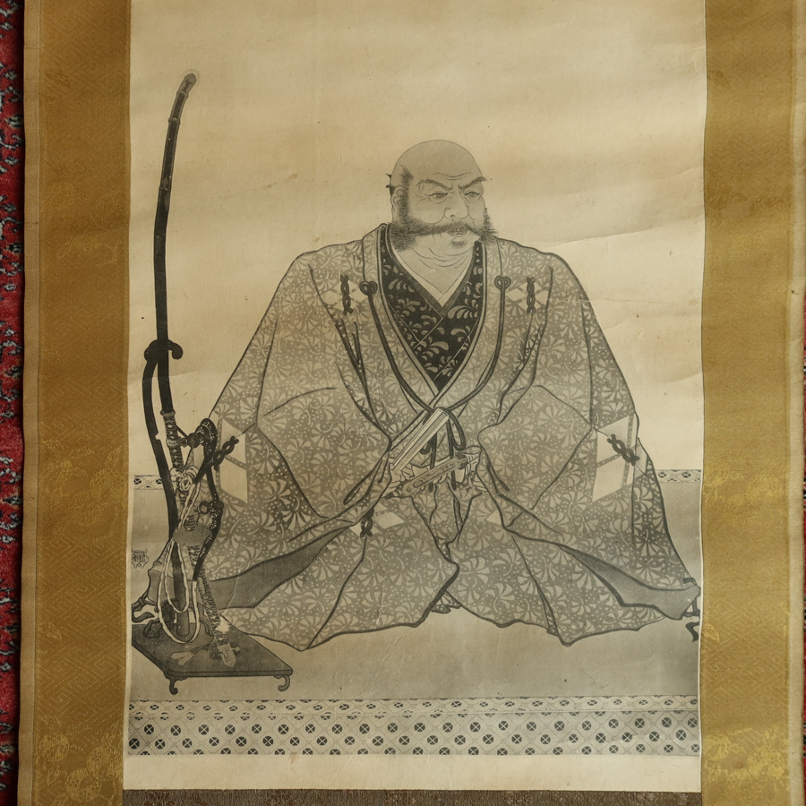 武田信玄￼古画 軸装 G2 Yahoo!オークション -「武田信玄 掛軸」の落札