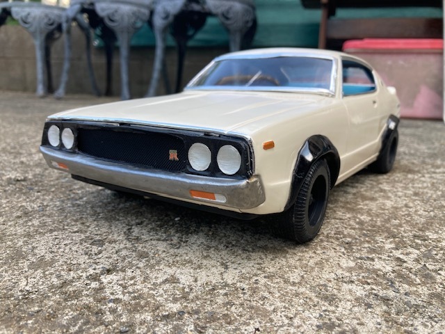 Yahoo!オークション -「イチコー ブリキ スカイライン」の落札相場