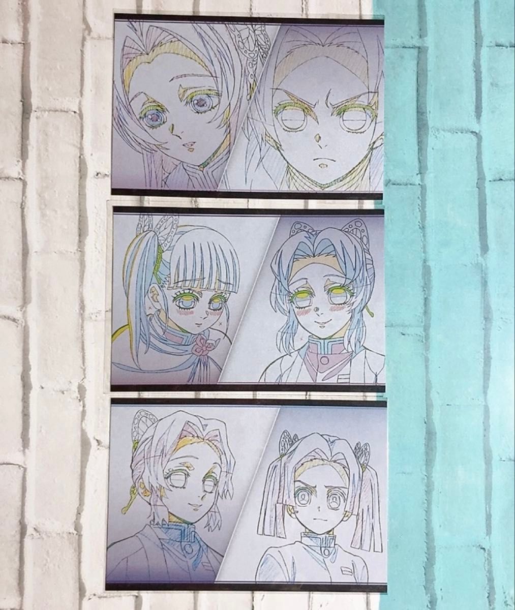 しのぶ カナヲ ポストカード ufotable dining おすそ分け 柱ダイニング