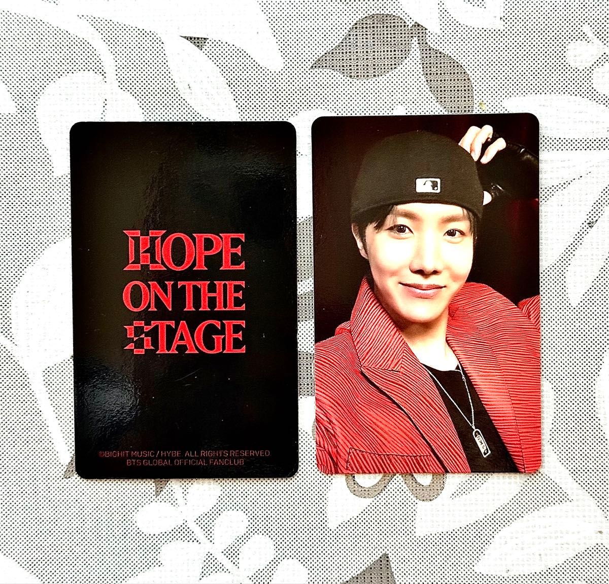 BTS JHOPE HOPE ON THE STAGE 会場限定 FC トレカ 1枚 フォトカード