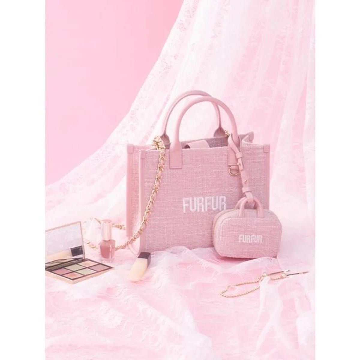 ロゼミューズ Rose Muse quilting tote Lサイズ ピンク｜Yahoo!フリマ