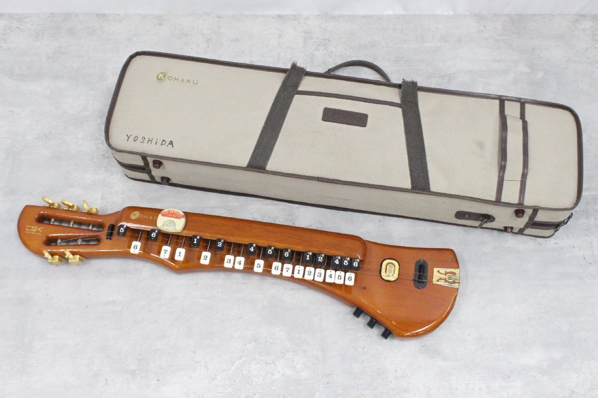 Yahoo!オークション -「大正琴 こはく ソプラノ (ソプラノ こはく