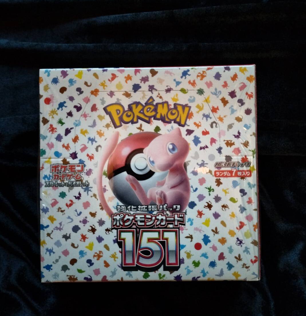 Yahoo!オークション -「ポケモンカード 未開封 151 box」の落札相場