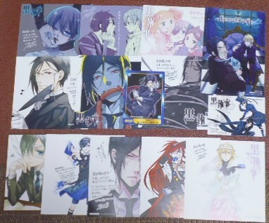 Yahoo!オークション - 「黒執事 ポストカード 特典」コミック、アニメ