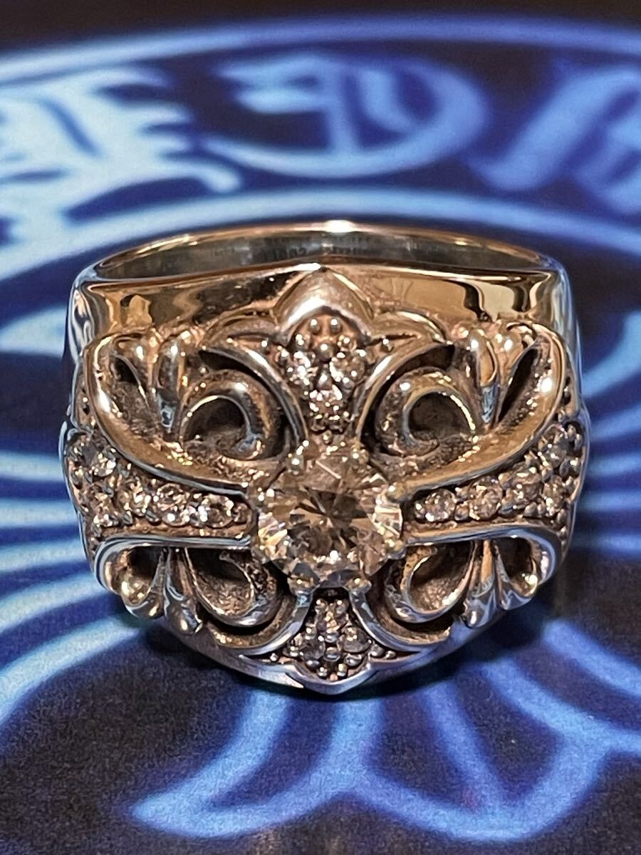 Yahoo!オークション -「chrome hearts クロムハーツ キーパーリング 22