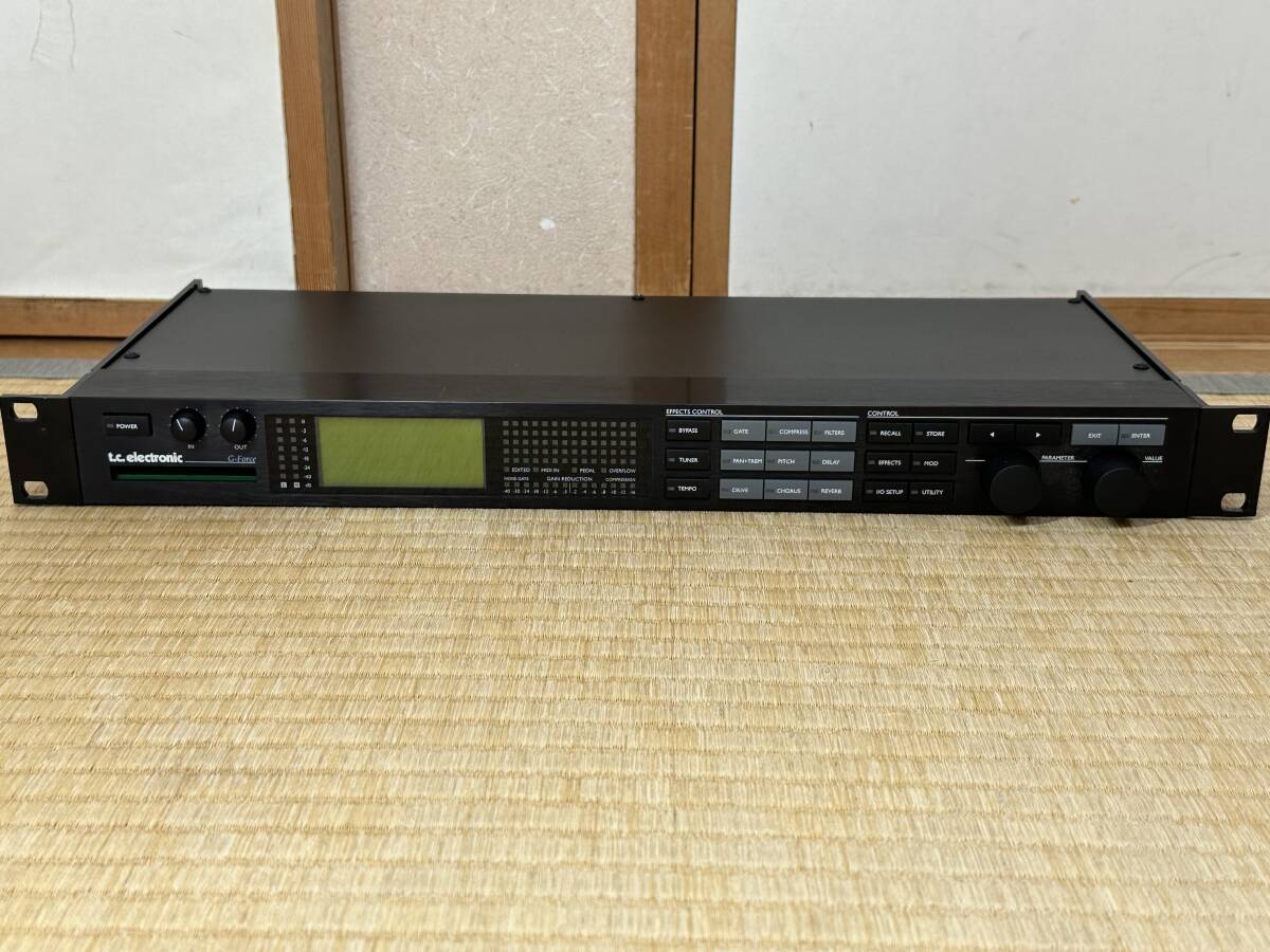 Yahoo!オークション -「t.c.electronic g-force」(マルチエフェクター