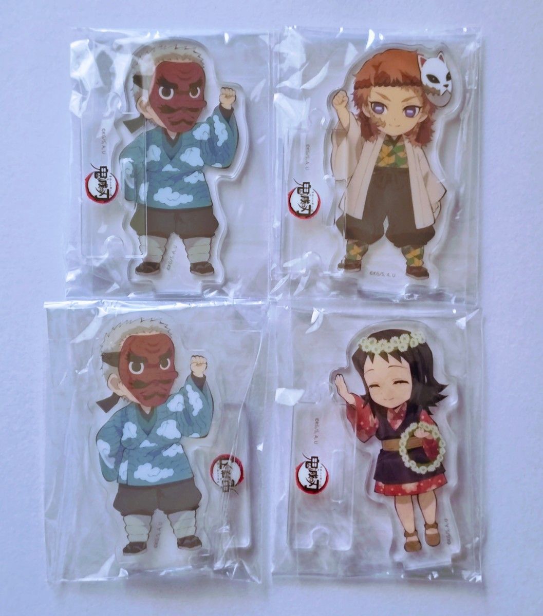 鬼滅の刃 繋がるアクリルスタンド 錆兎 真菰 鱗滝｜Yahoo!フリマ（旧