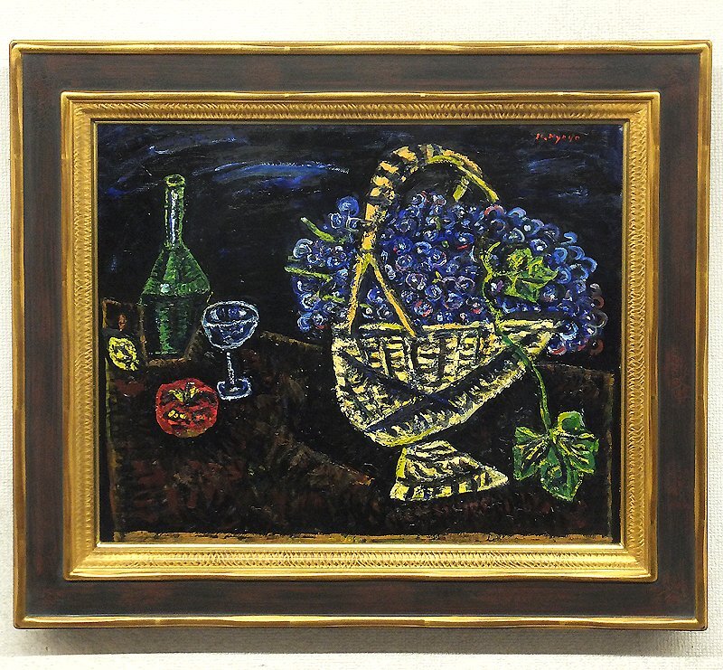 Yahoo!オークション -「林武」(静物画) (油彩)の落札相場・落札価格