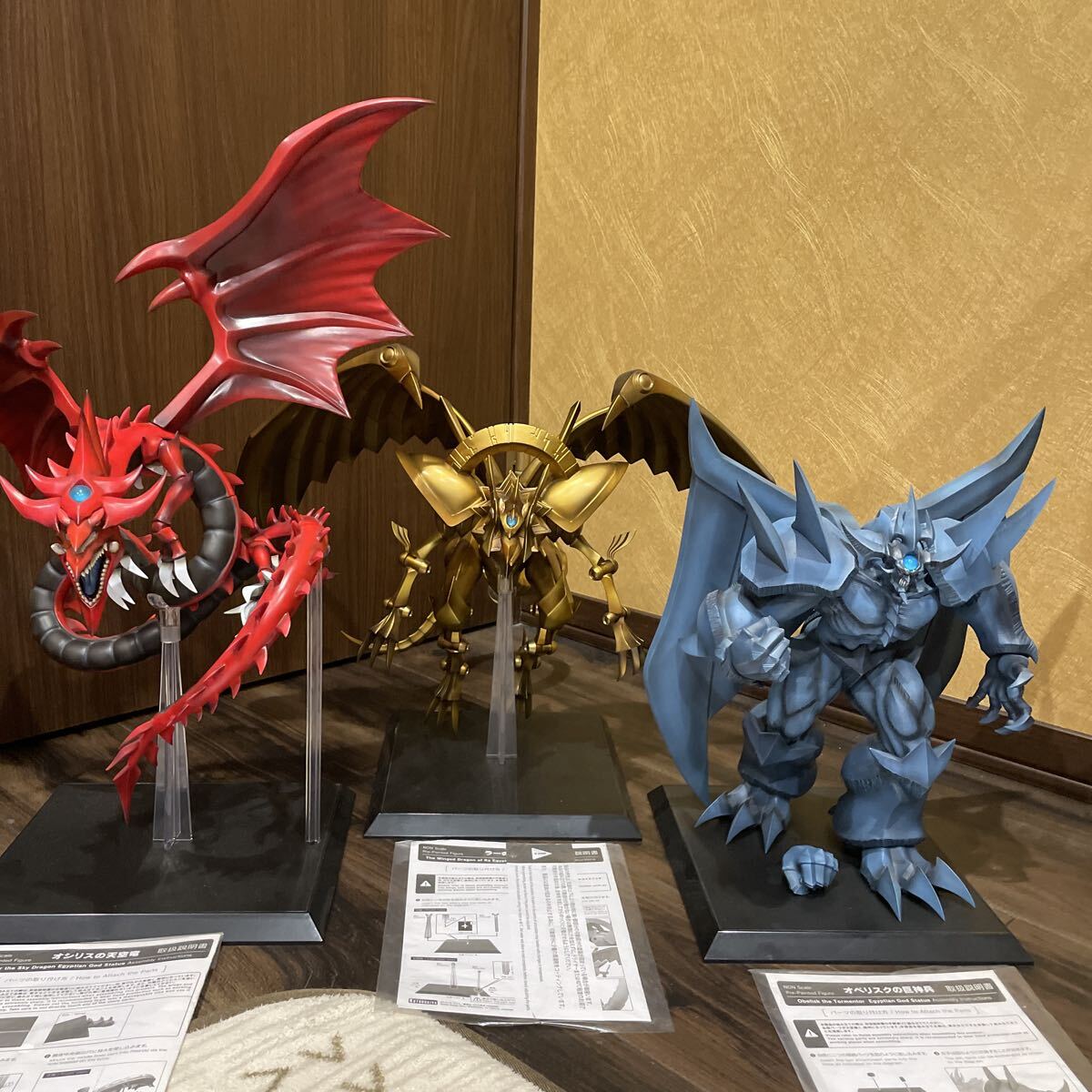 遊戯王 オベリスクの巨神兵 ラーの翼神竜 オシリスの天空竜 3体セット