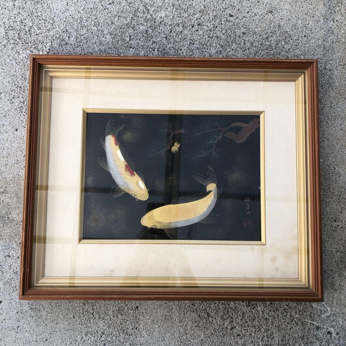 Yahoo!オークション -「錦鯉 絵画」(ホビー、カルチャー) の落札相場