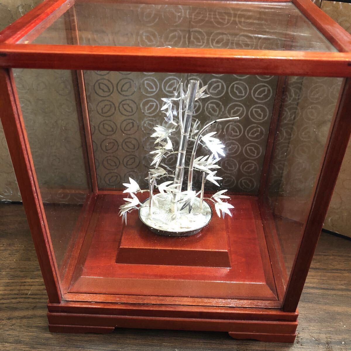 Yahoo!オークション -「竹」(置物) (銀製)の落札相場・落札価格