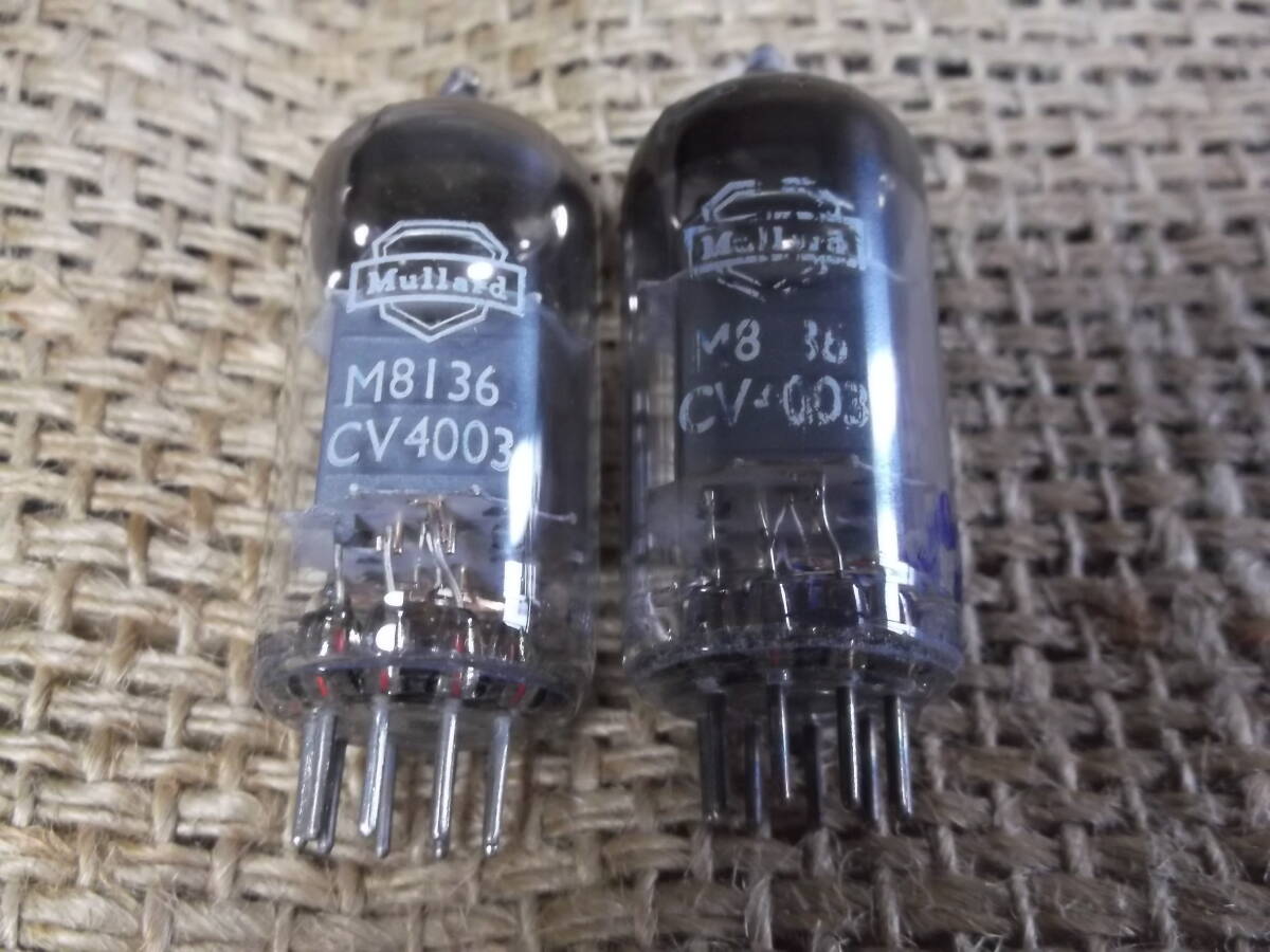 Yahoo!オークション -「mullard ecc82 12au7」(家電、AV、カメラ) の