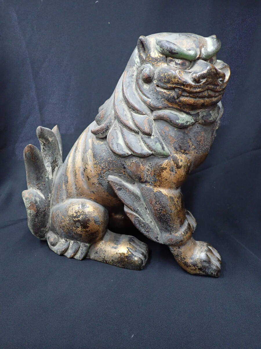 Yahoo!オークション -「唐獅子 木彫」(その他) (東洋彫刻)の落札相場