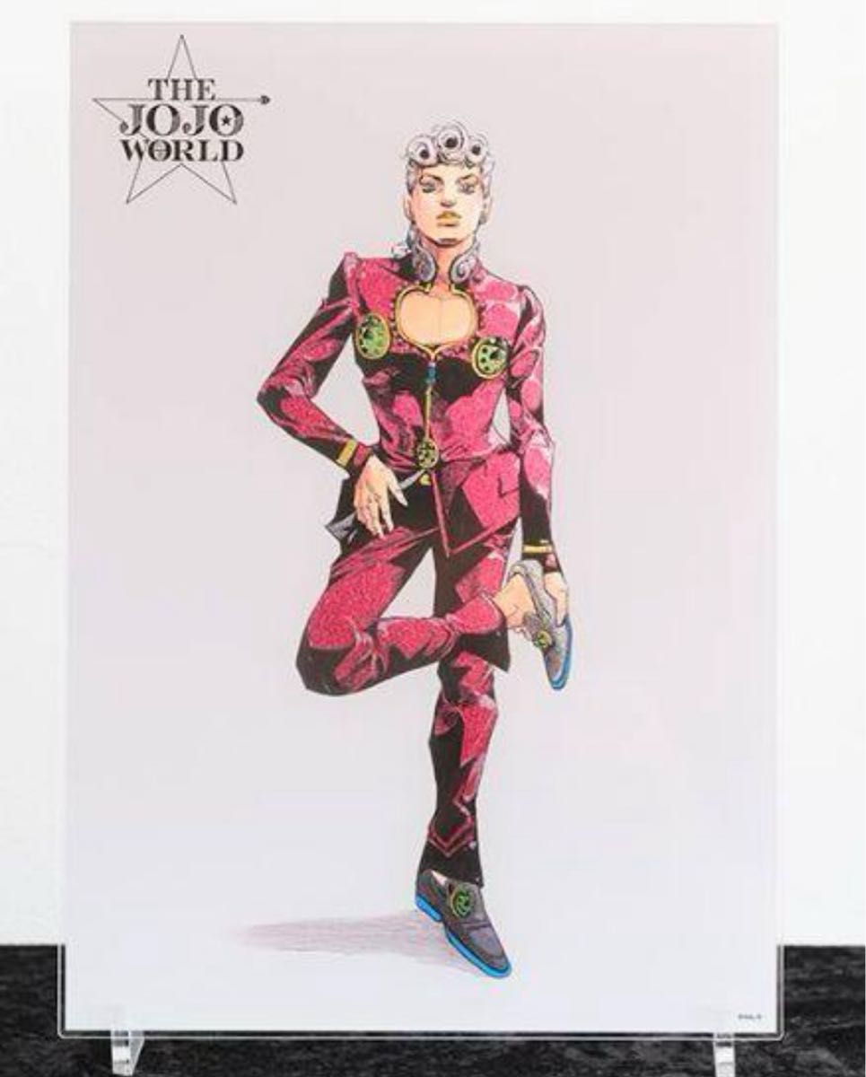 THE JOJO WORLD ジョジョワールド 箔入りアクリルアートパネル