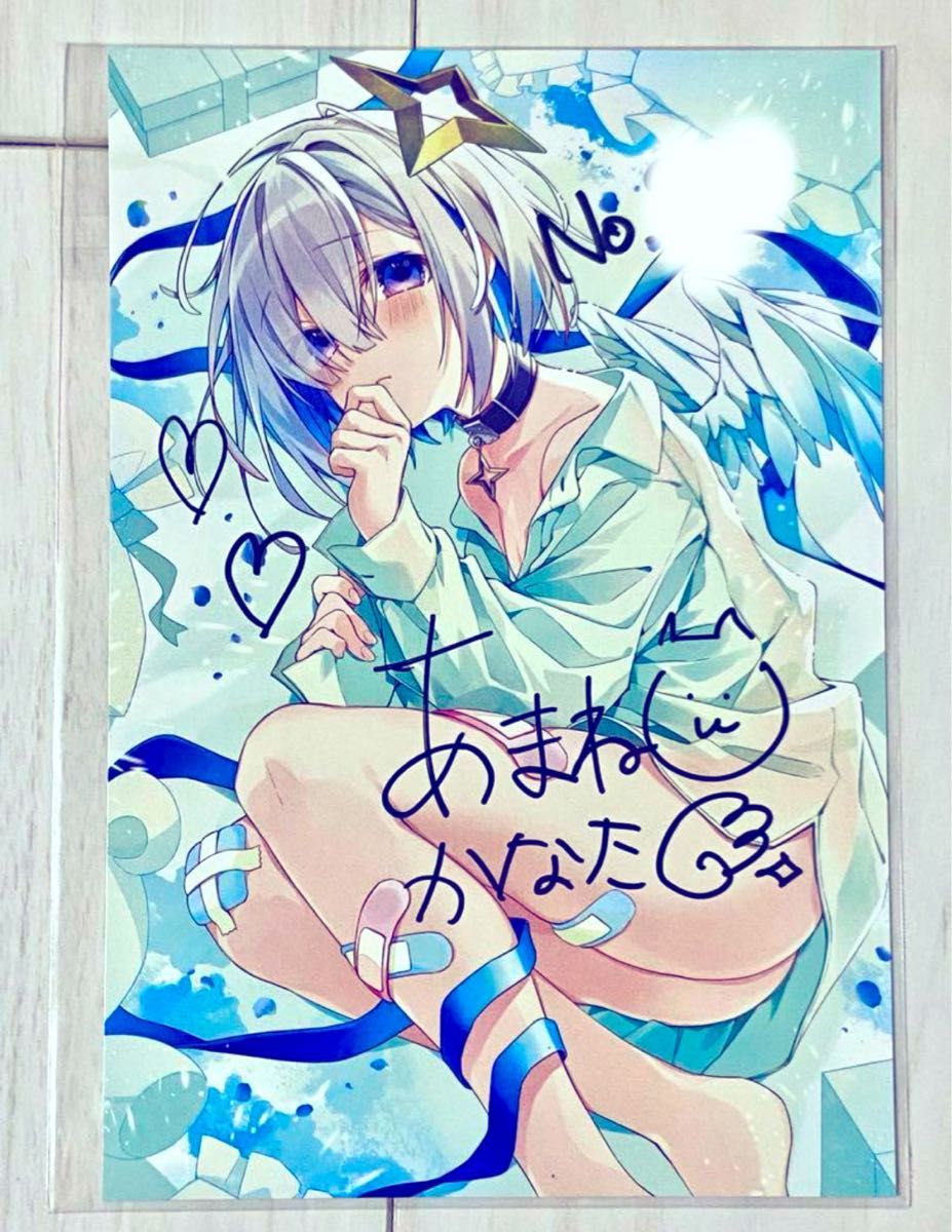 響咲リオナ 誕生日記念2025 ホロライブ 直筆サイン チェキ風カード