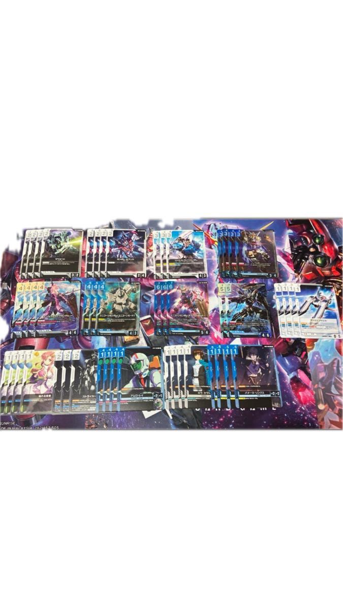 デッキ販売】青白ユニコーン ガンダムカードゲーム｜Yahoo!フリマ（旧