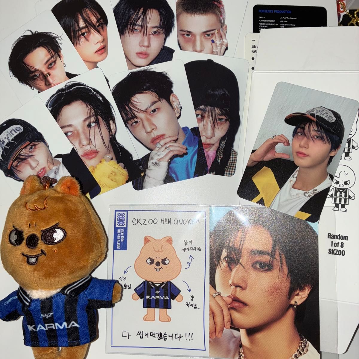 Stray Kids KARMA トレカ 8枚セット コンプ スキズ SKZOO｜Yahoo